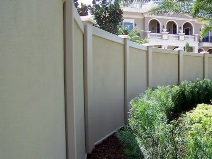 Commercial Concrete Fencing