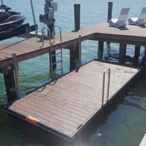 High-quality dock floats and hardware in Calgary by Friendly Earth for durable, stable, and long-lasting waterfront solutions.